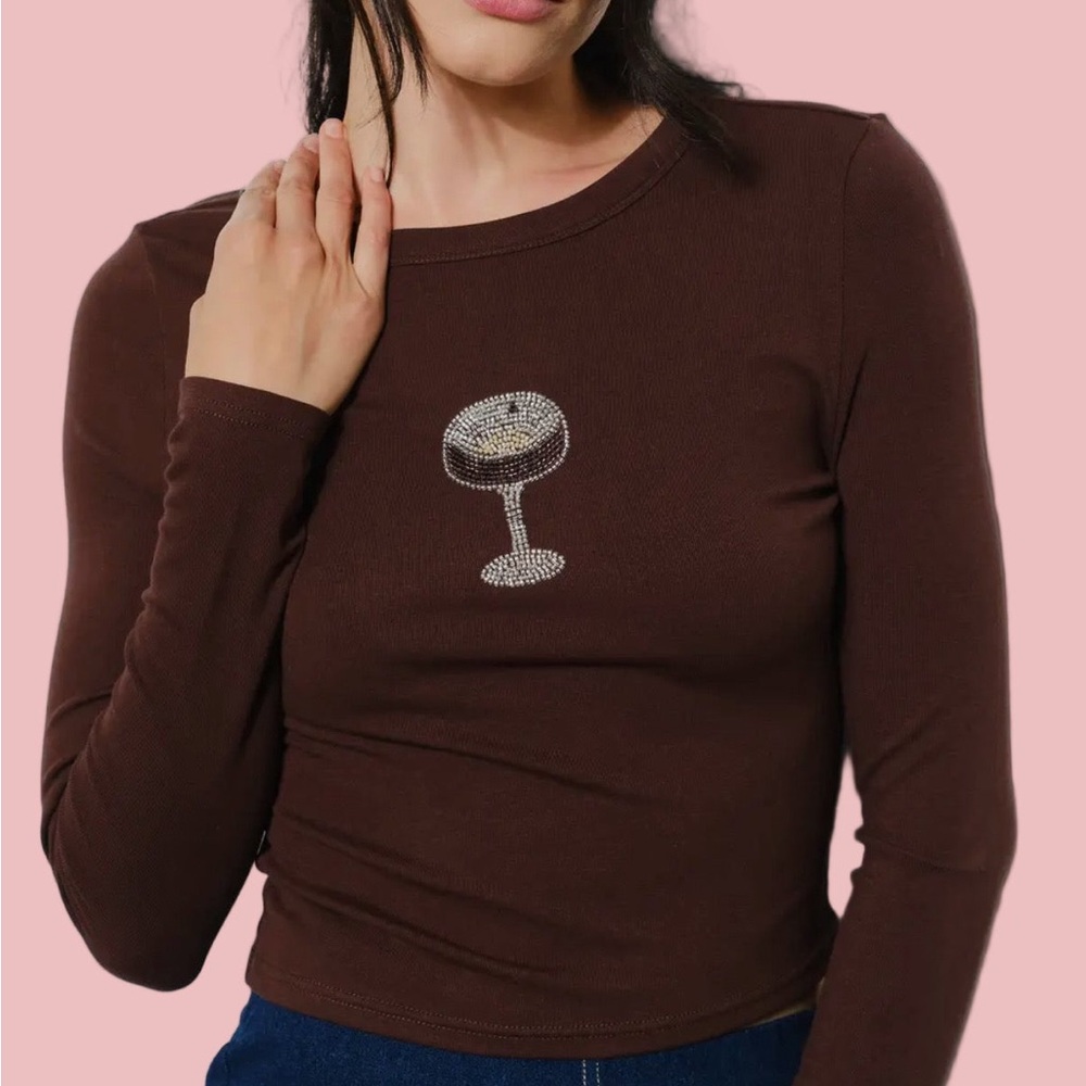 Tini Time Beaded Top